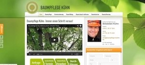 neue homepage von baumpflege kuehn geht online - neue-homepage-von-baumpflege-kuehn-geht-online